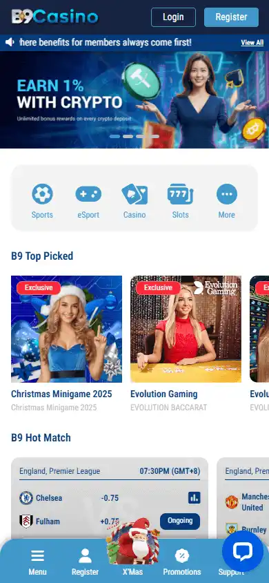 B9Casino screenshot 4
