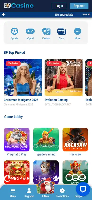 B9Casino screenshot 5