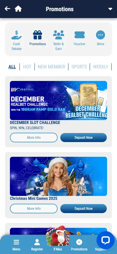 B9Casino screenshot 6