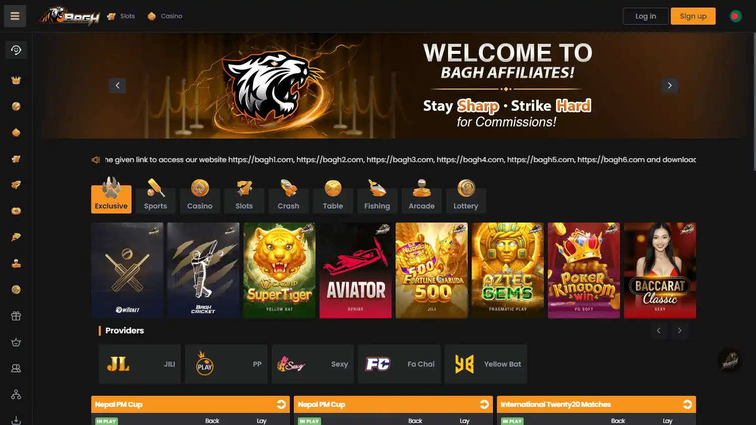 Bagh Casino screenshot 1