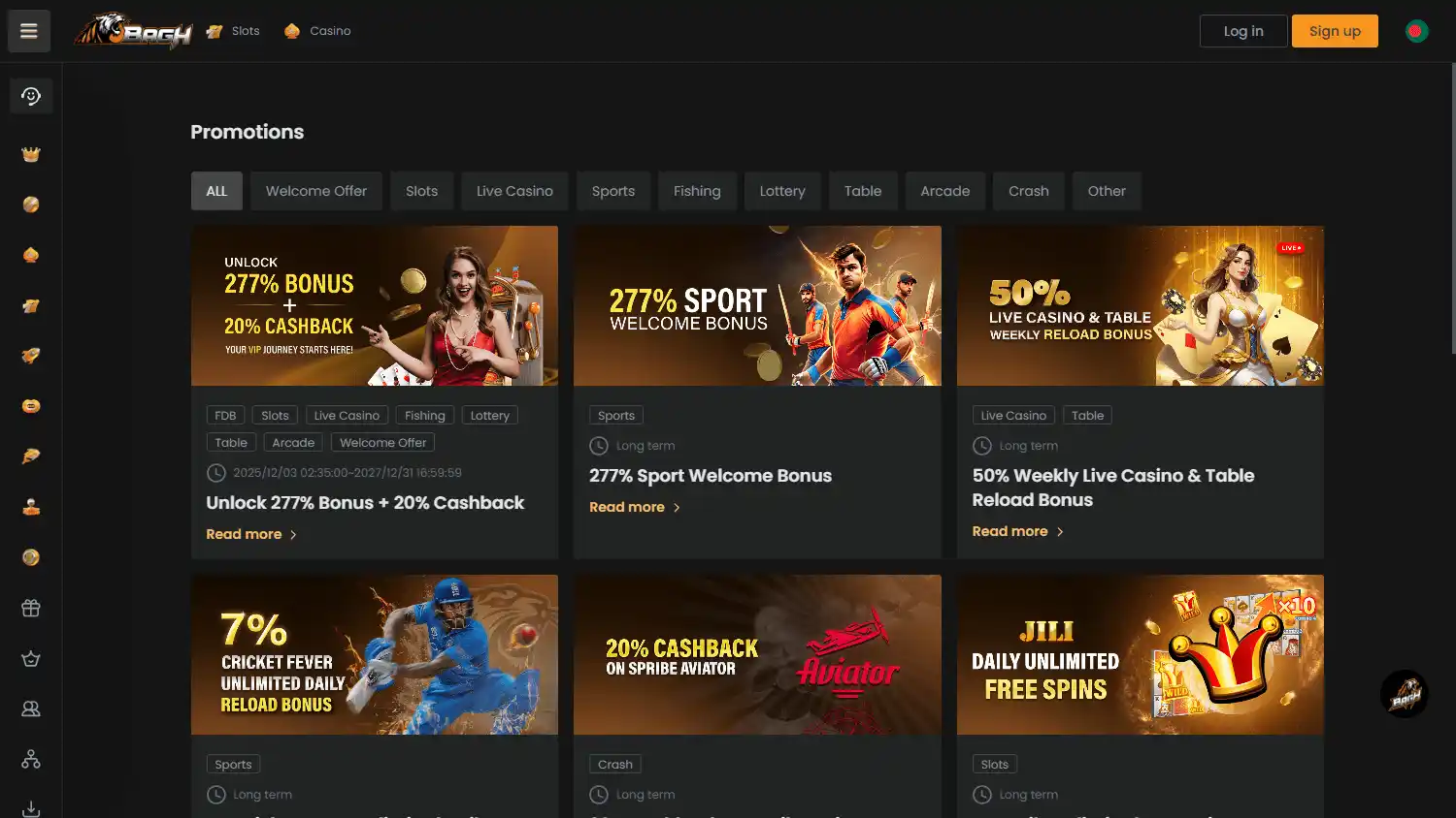 Bagh Casino screenshot 3