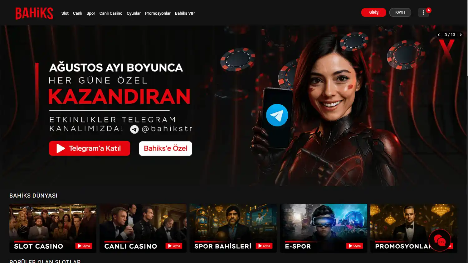 Bahiks Casino screenshot 1