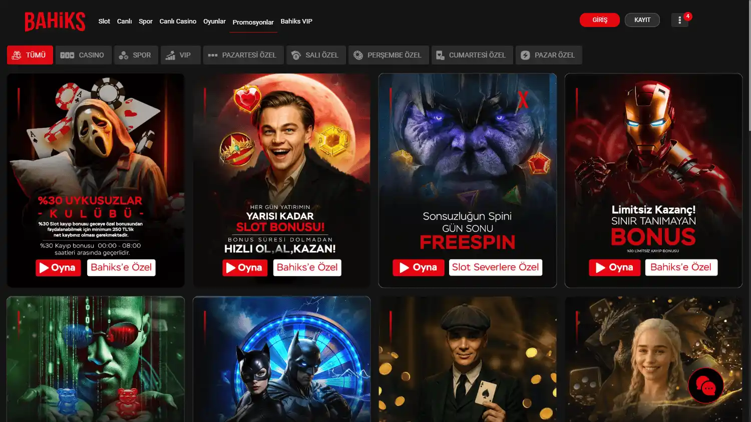 Bahiks Casino screenshot 3