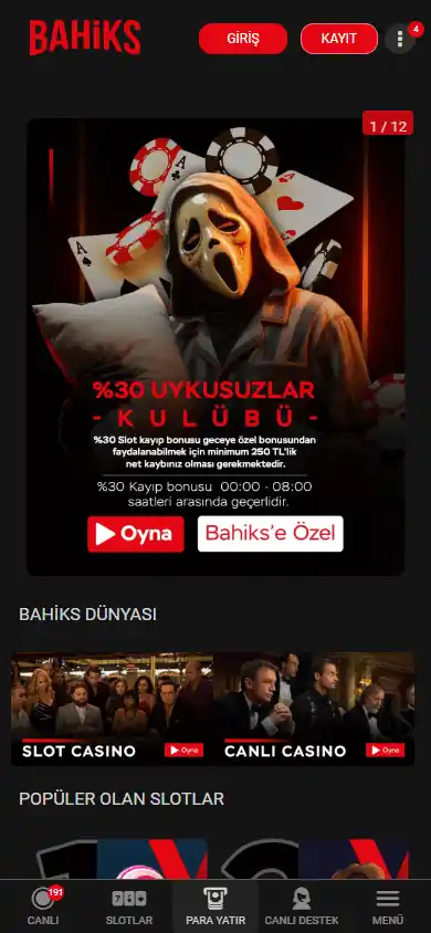 Bahiks Casino screenshot 4