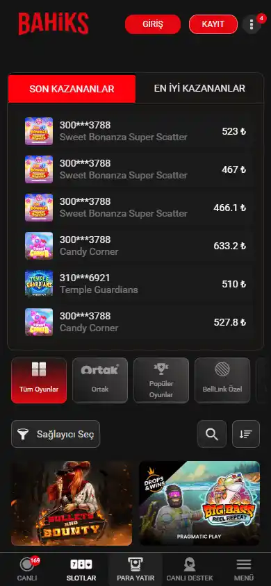 Bahiks Casino screenshot 5