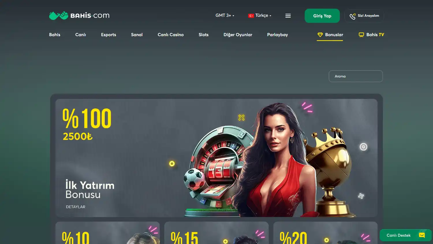 Bahis.com Casino screenshot 2
