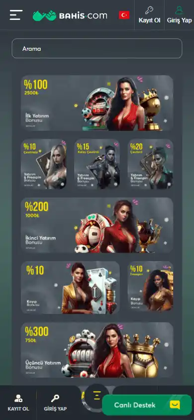 Bahis.com Casino screenshot 4