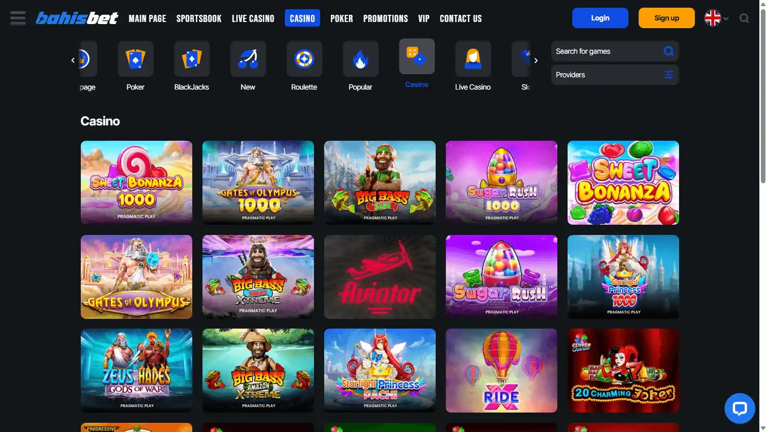 Bahisbet Casino screenshot 2