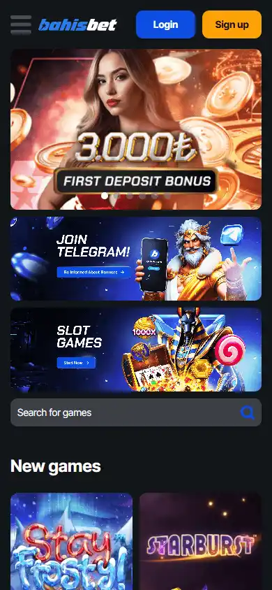 Bahisbet Casino screenshot 4
