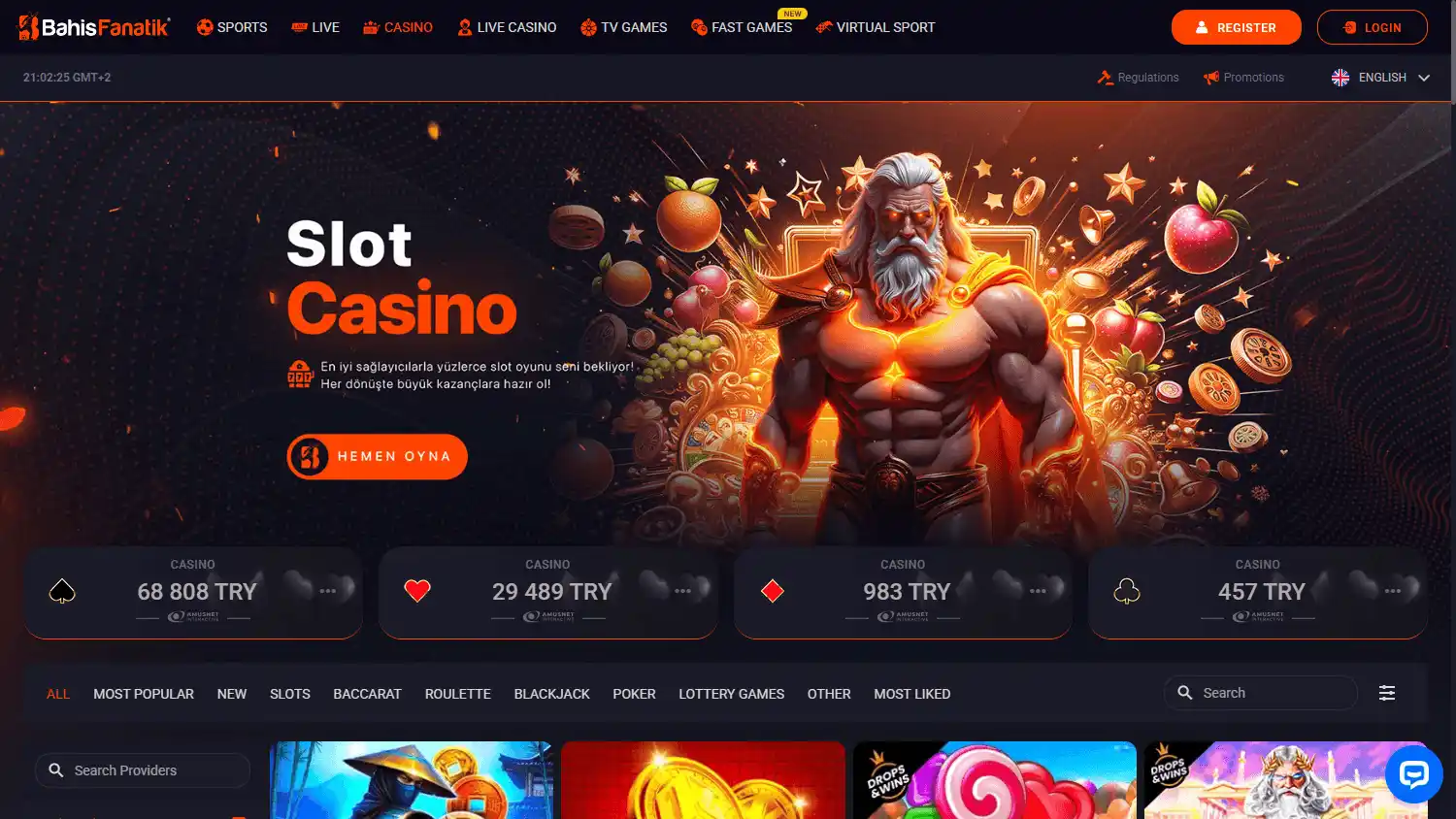 BahisFanatik Casino screenshot 2