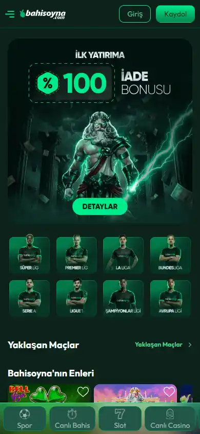 Bahisoyna Casino screenshot 4