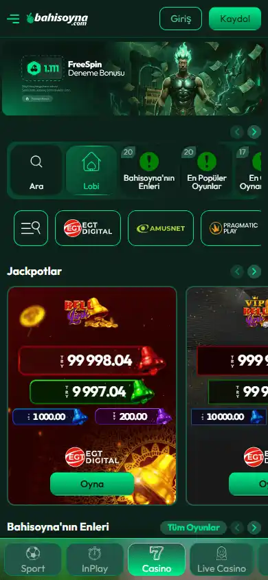 Bahisoyna Casino screenshot 5