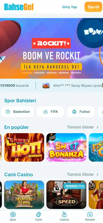 BahseGel Casino screenshot 3