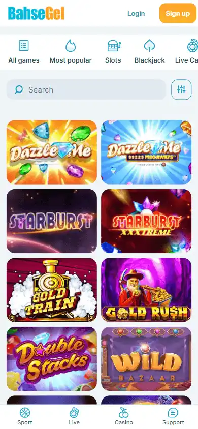 BahseGel Casino screenshot 4