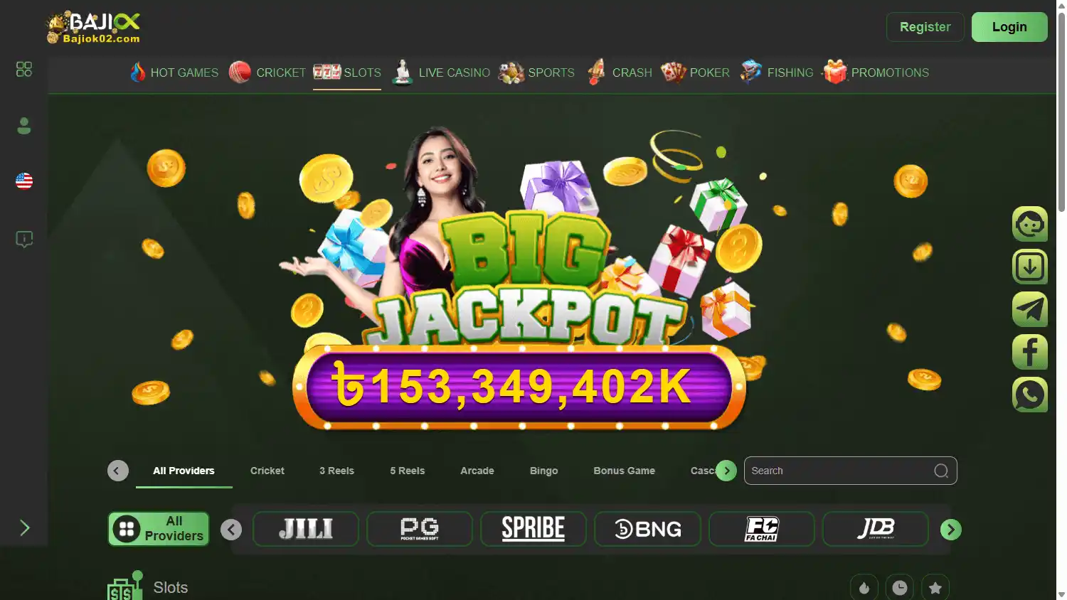 BAJIOK Casino screenshot 2