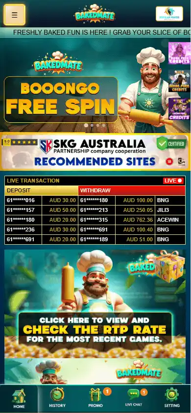 BakedMate Casino screenshot 3