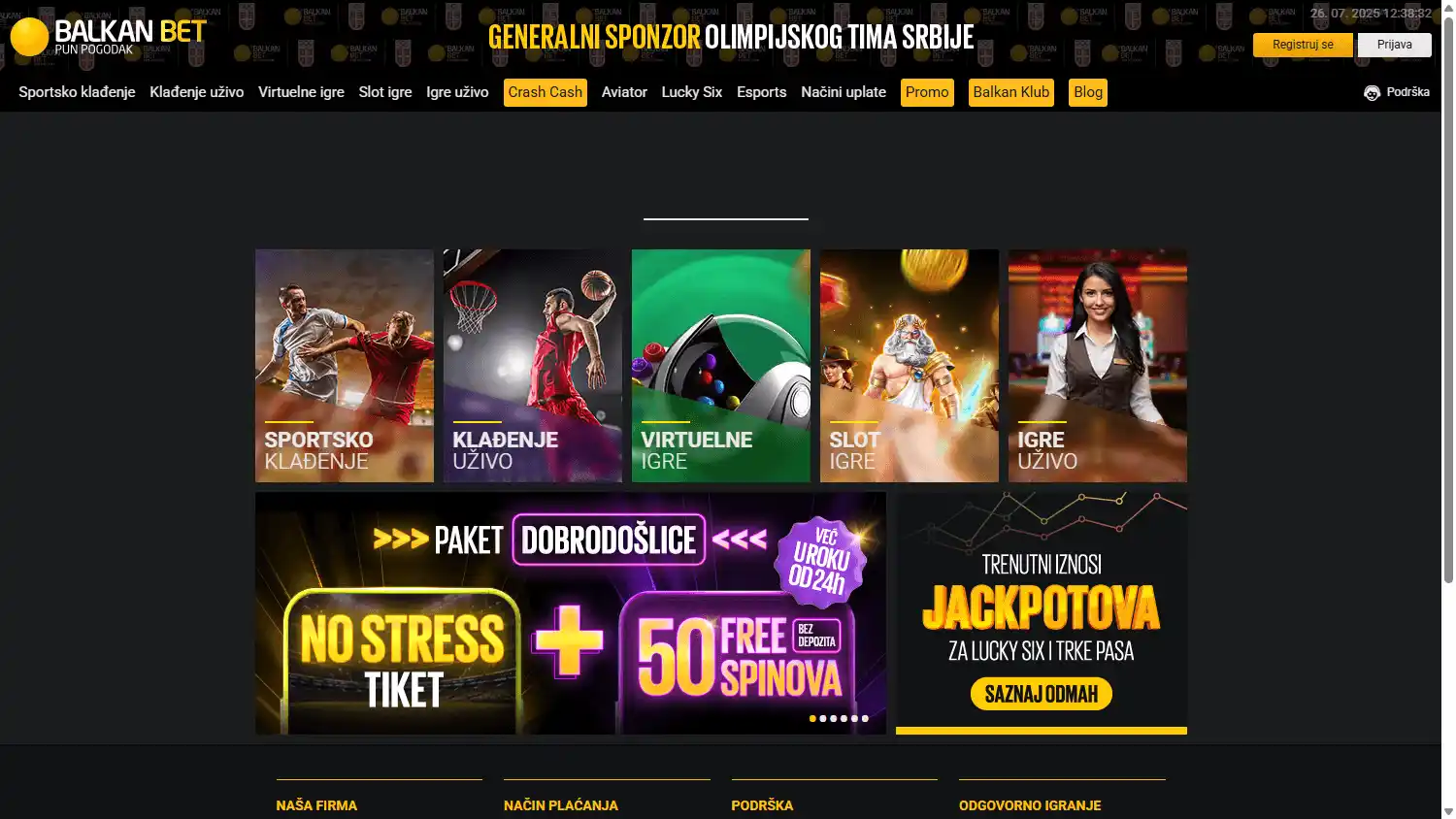 Balkan Bet Casino screenshot 2