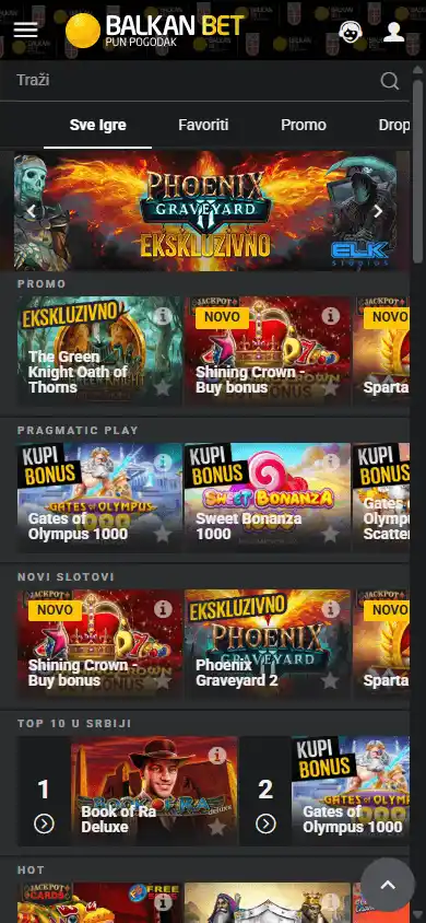 Balkan Bet Casino screenshot 5