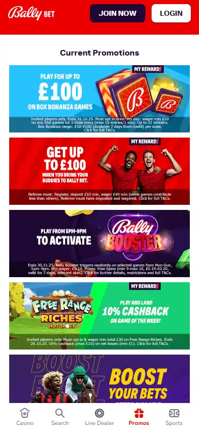 Bally Casino screenshot 6