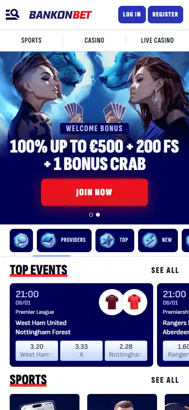 Bankonbet Casino screenshot 4