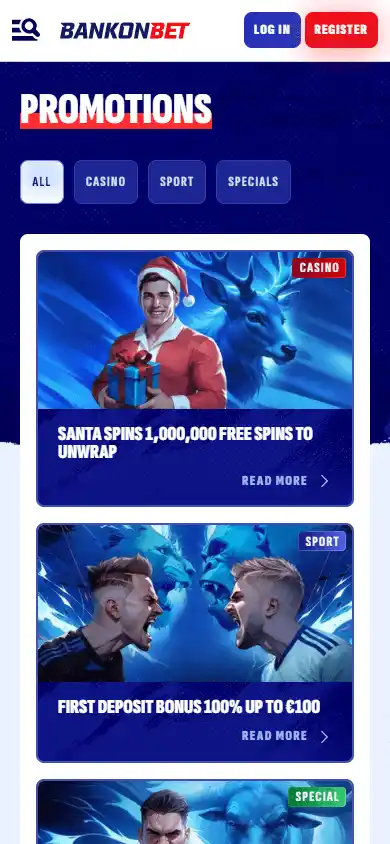 Bankonbet Casino screenshot 6