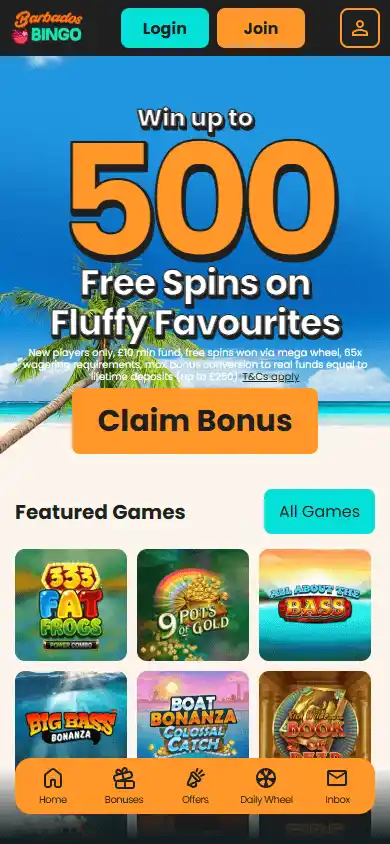 Barbados Bingo Casino screenshot 4