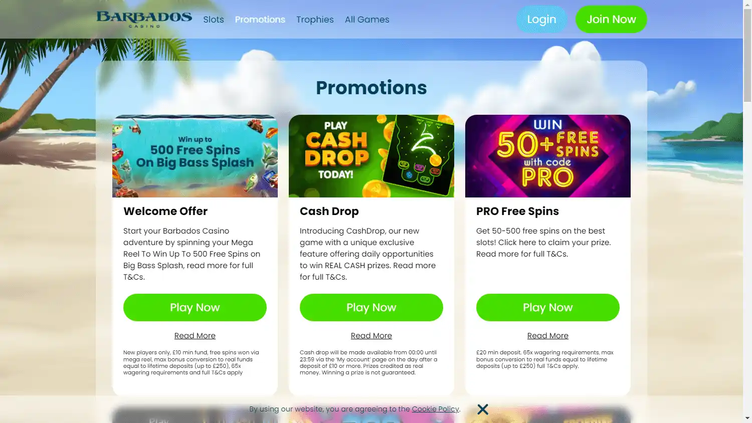 Barbados Casino screenshot 3