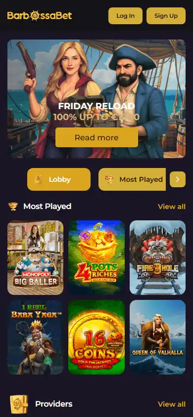 BarbossaBet Casino screenshot 4