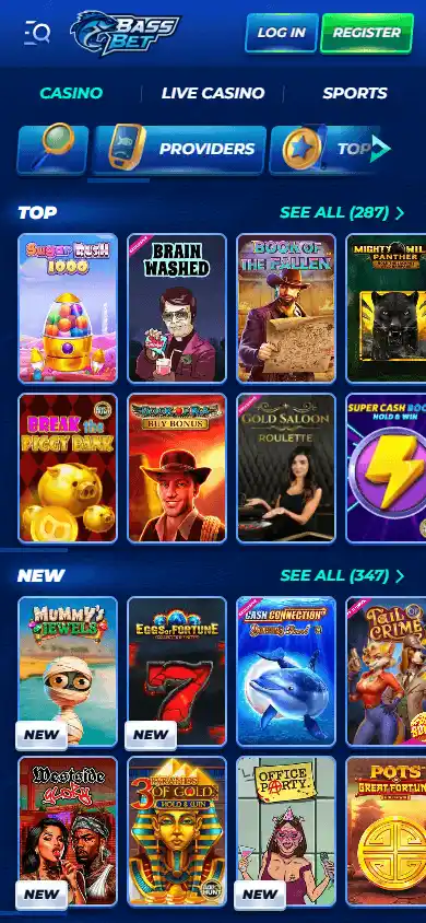 BassBet Casino screenshot 6