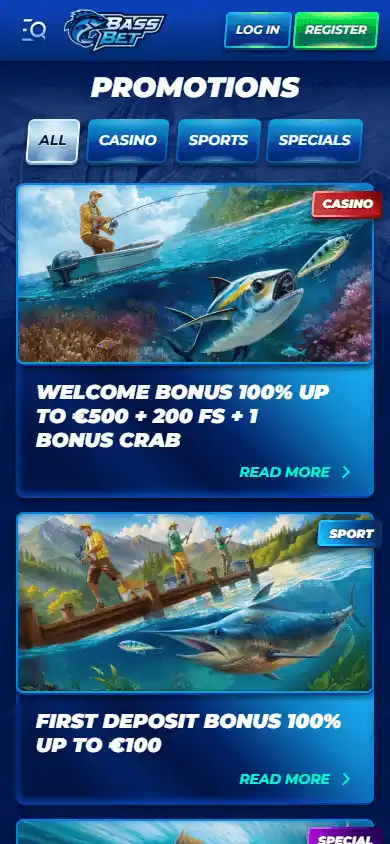 BassBet Casino screenshot 7