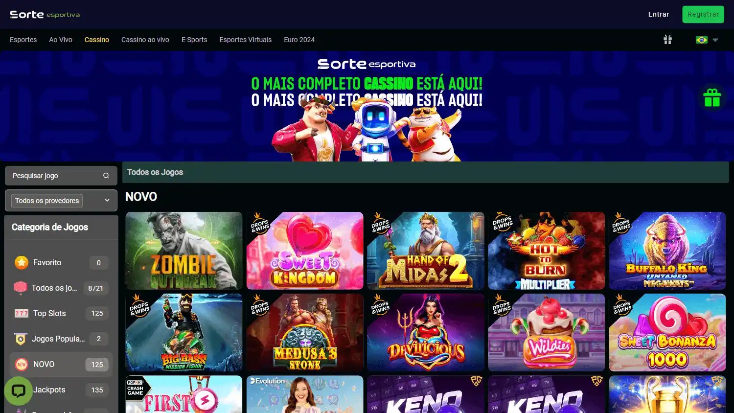 BateuBet Casino screenshot 1