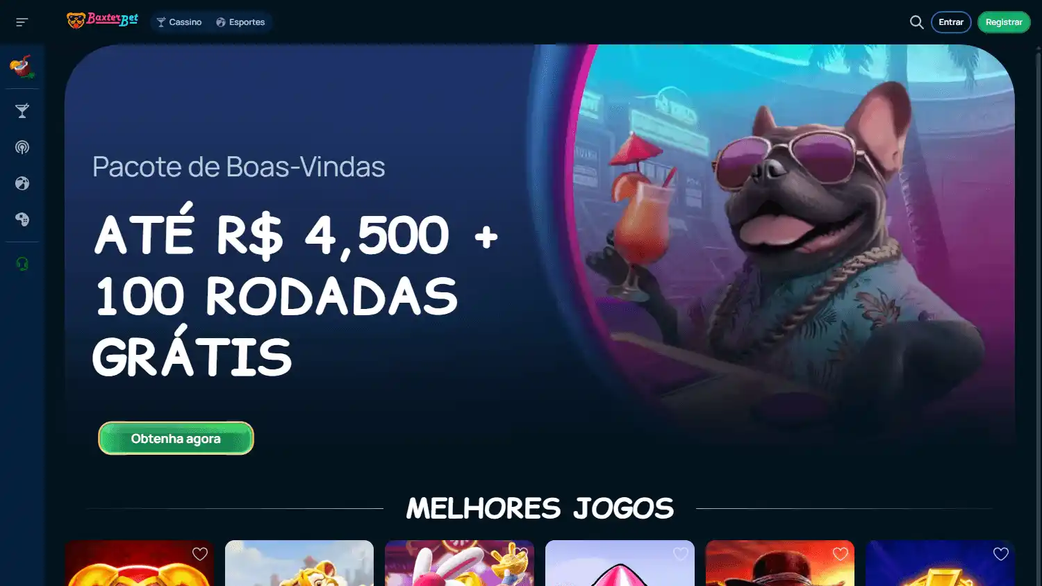 Baxterbet Casino screenshot 1