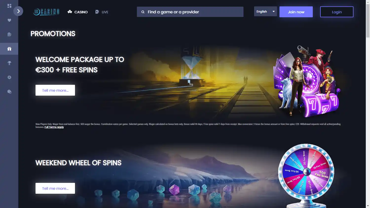 BBCasino screenshot 3