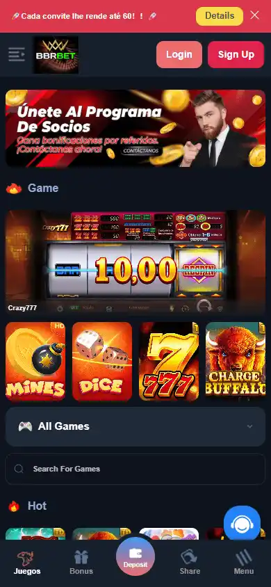 BBRBET Casino screenshot 3