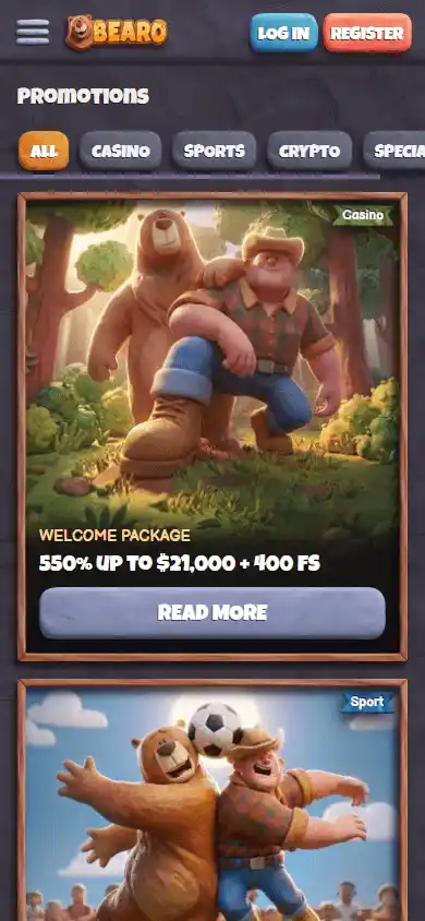 Bearo Casino screenshot 6