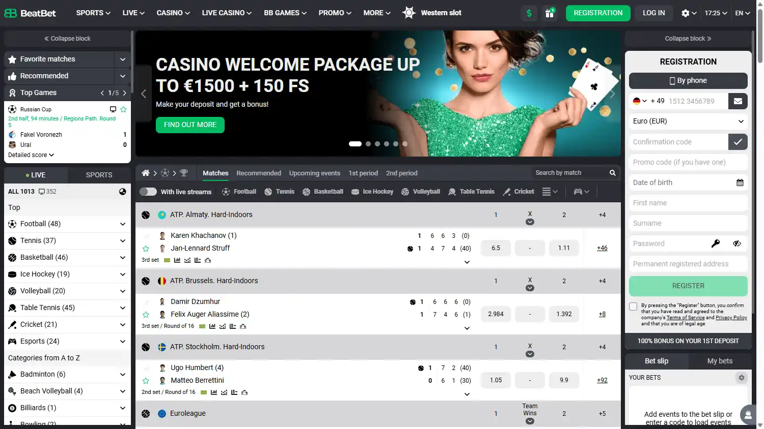 BeatBet Casino screenshot 1