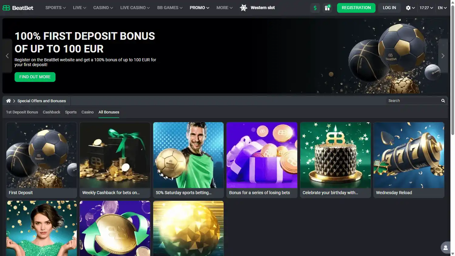BeatBet Casino screenshot 3