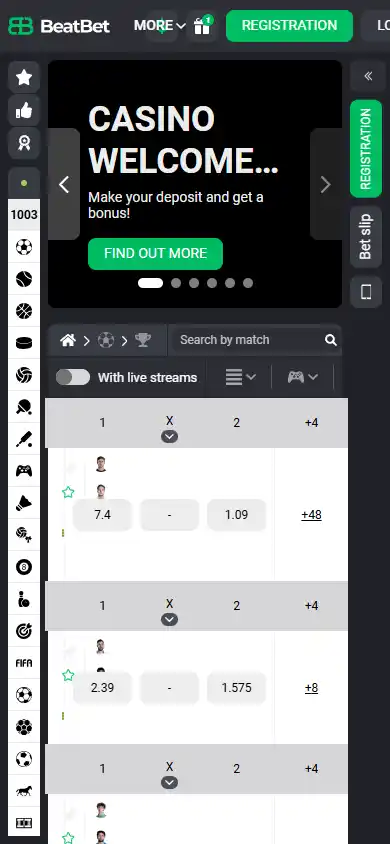 BeatBet Casino screenshot 4