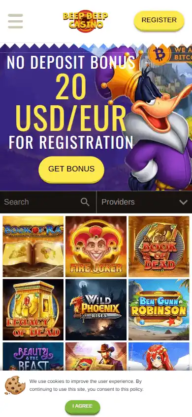 Beep Beep Casino screenshot 3