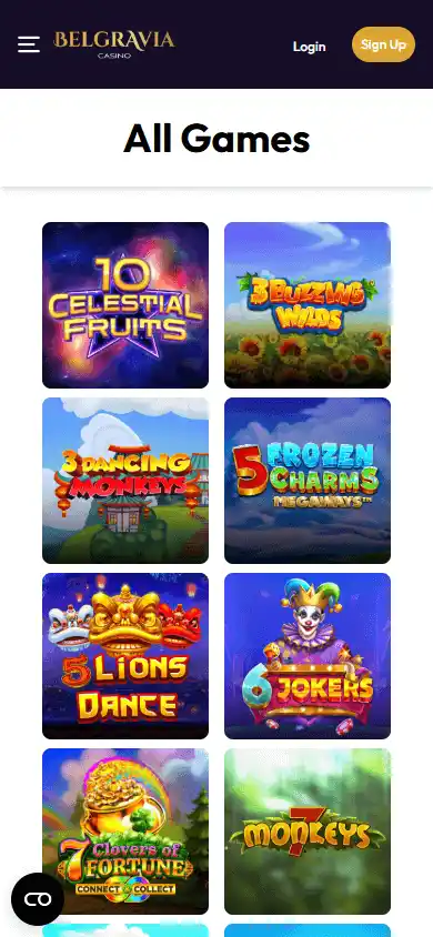 Belgravia Casino screenshot 5