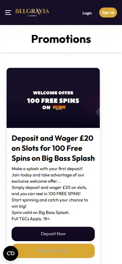 Belgravia Casino screenshot 6