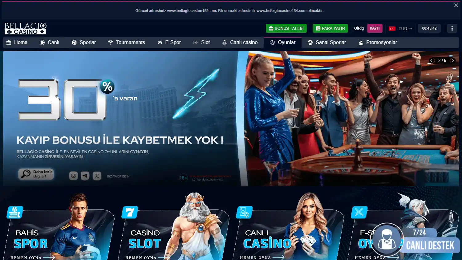 Bellagio Casino screenshot 1