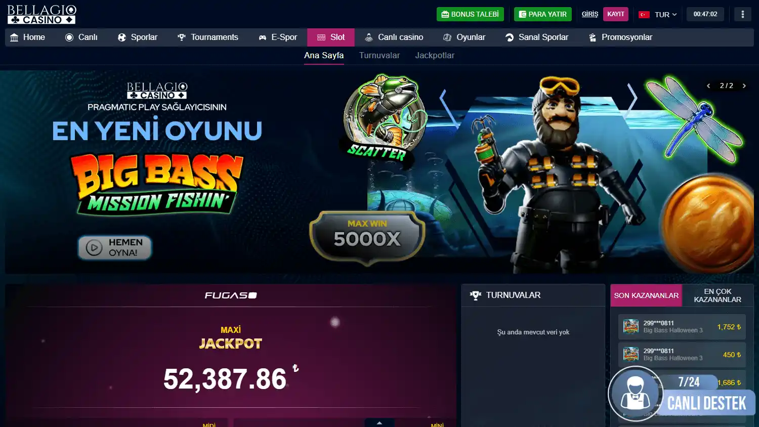 Bellagio Casino screenshot 2
