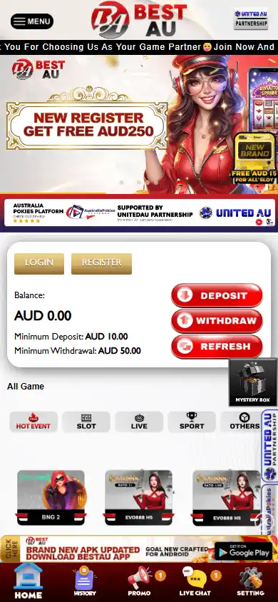 BestAU77 Casino screenshot 3