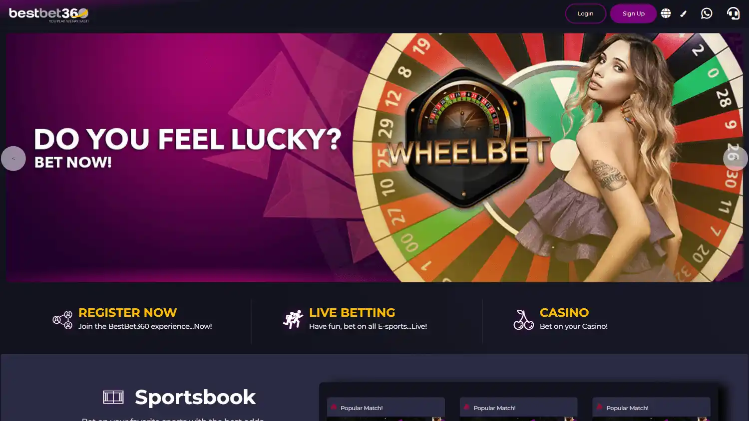 BestBet360 Casino screenshot 1