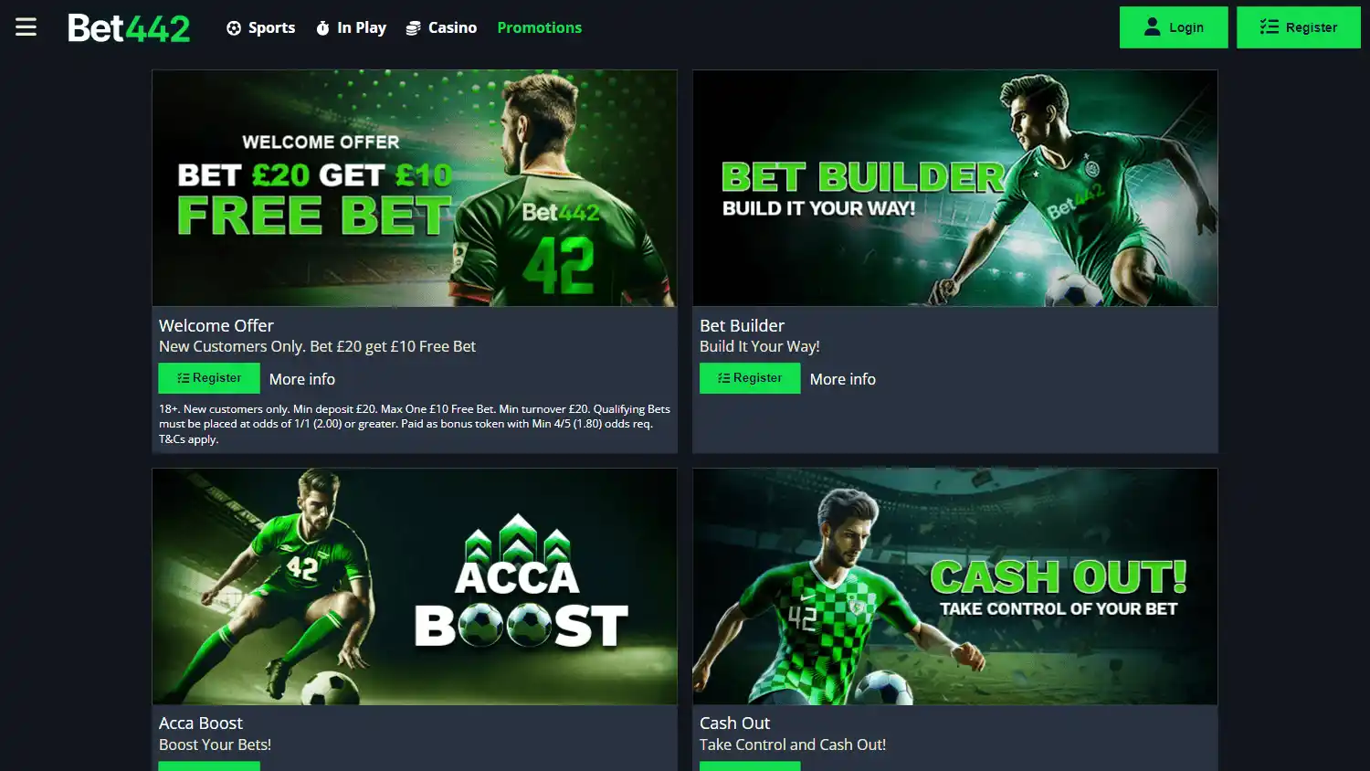 Bet 442 Casino screenshot 2