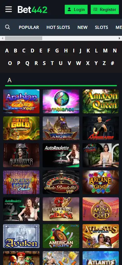 Bet 442 Casino screenshot 3