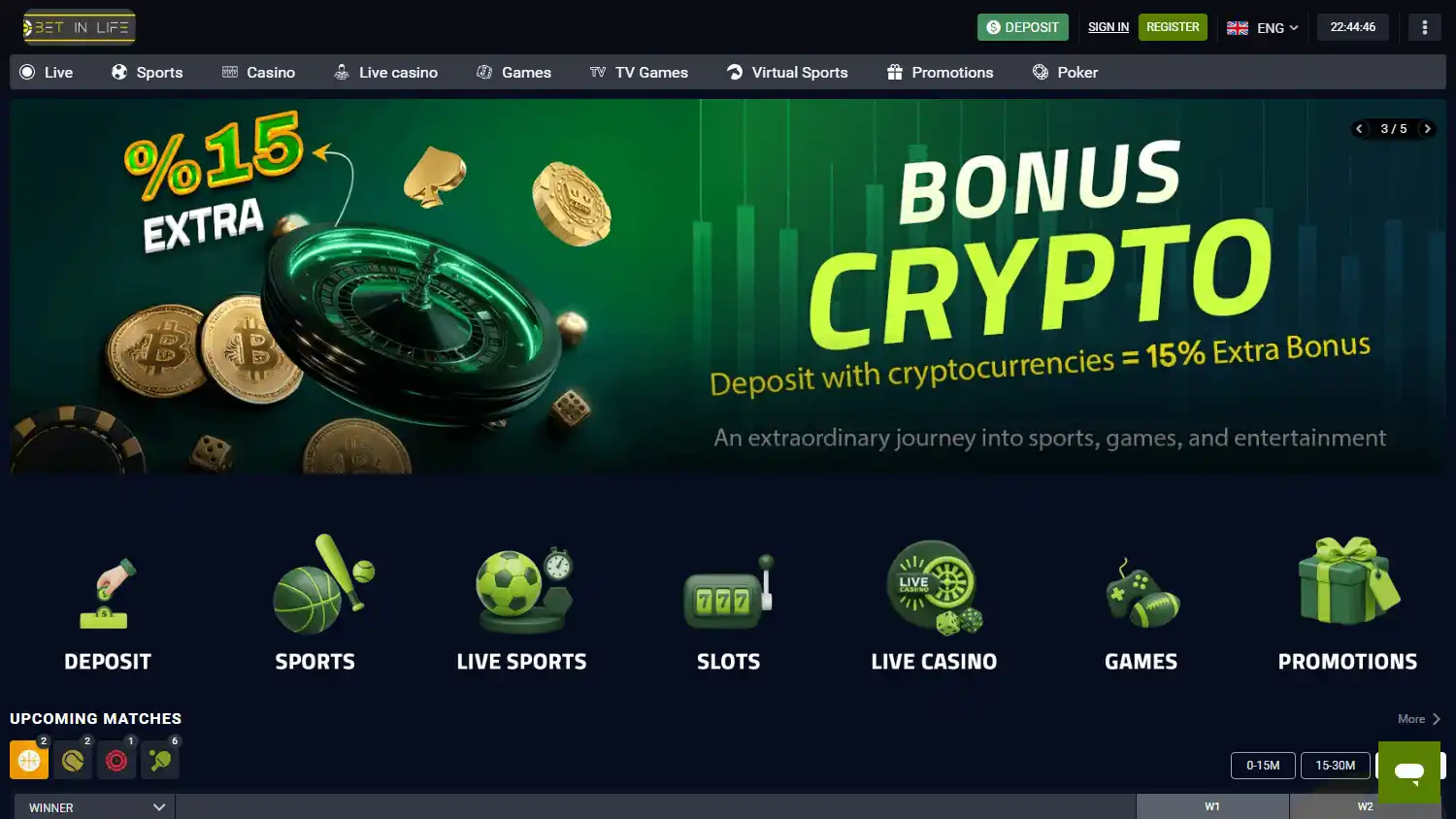 Bet In Life Casino screenshot 1