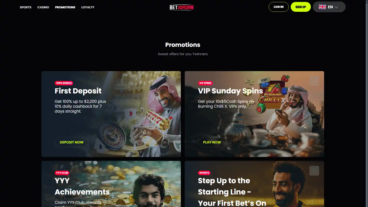 Bet Jordan Casino screenshot 3