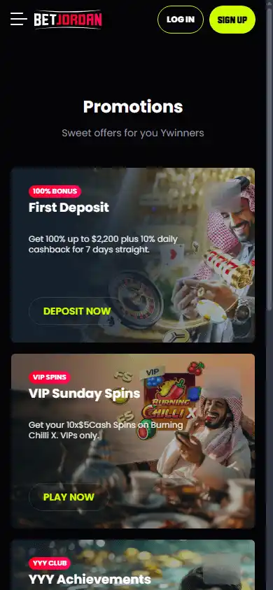 Bet Jordan Casino screenshot 6